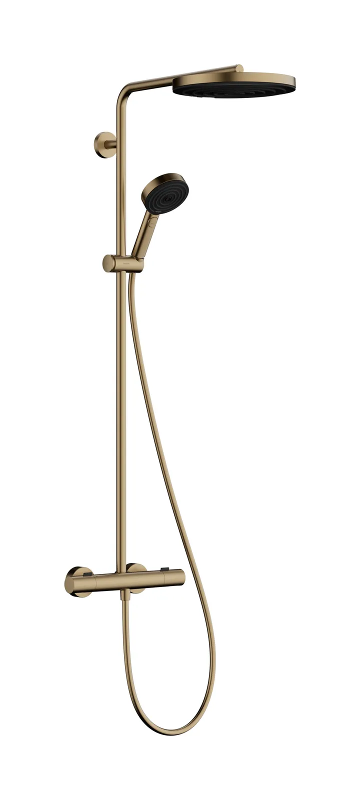 Pulsify S Puro Shower column Showerpipe 260 1jet with Ecostat Fine and hand shower 3jet