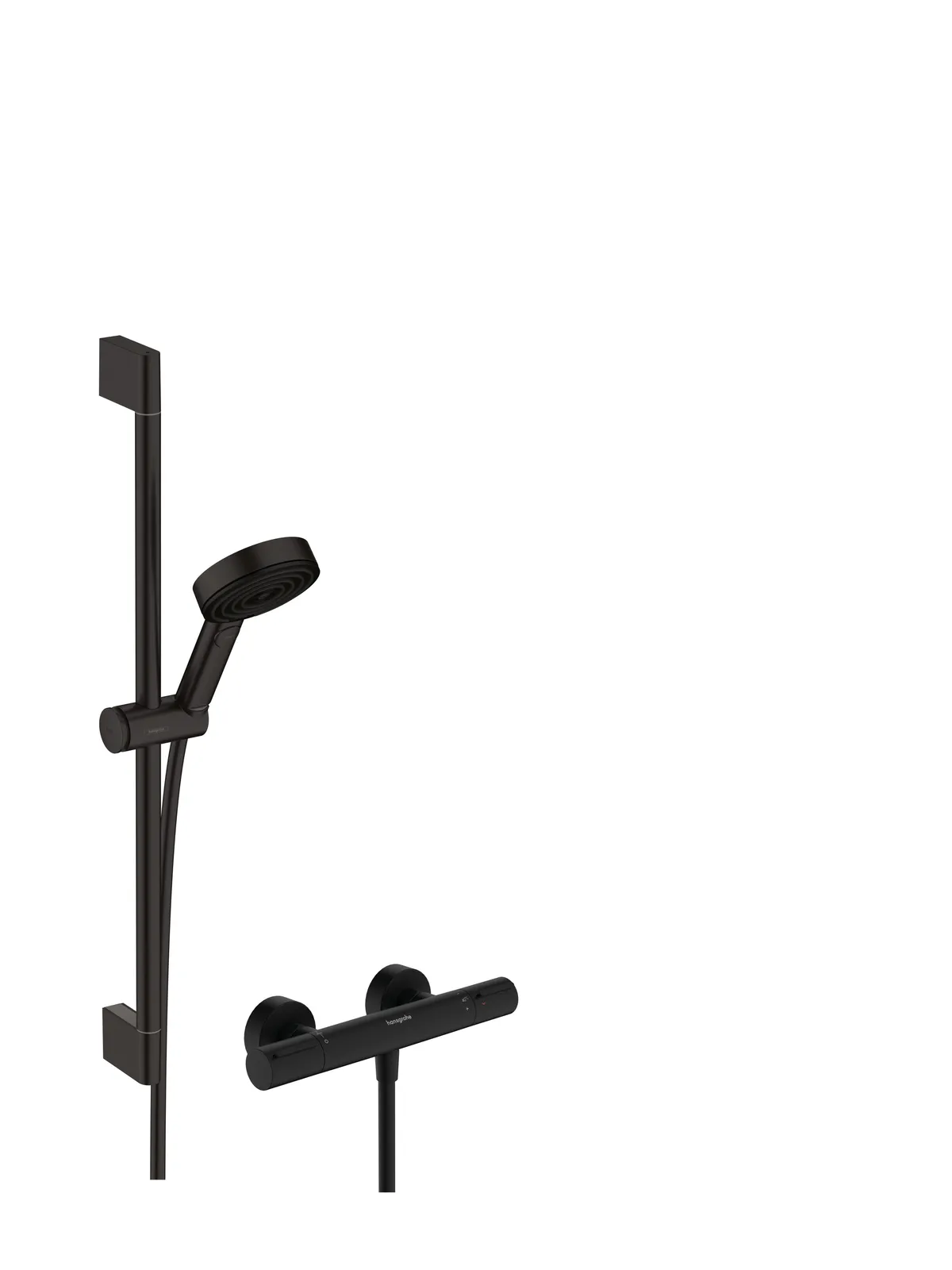 Pulsify Select S Dush tizimi 105 3jet Relaxation EcoSmart, Ecostat element va dush shtangasi 65 sm bilan