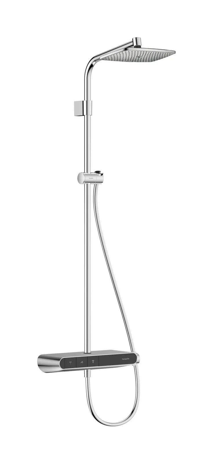 Raindance E Душевая стойка Showerpipe 240 1jet с термостатом для ванны ShowerTablet Select 360 без ручного душа Varia eCom