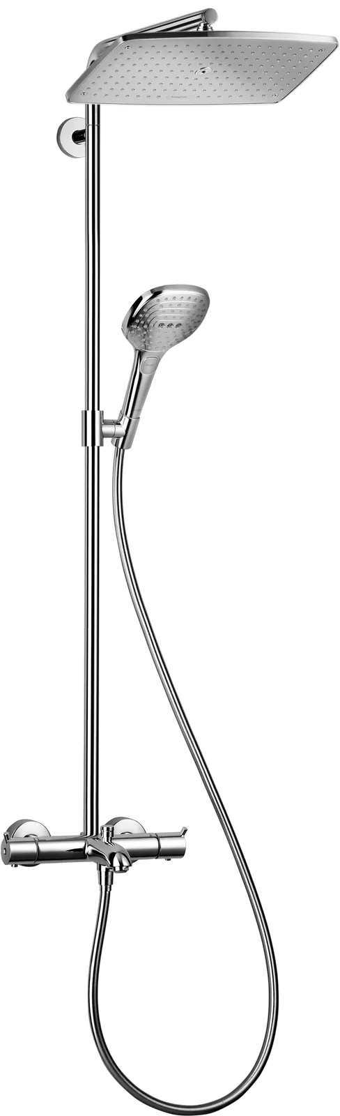 Raindance E Душевая стойка Showerpipe 360 1jet с термостатом для ванны