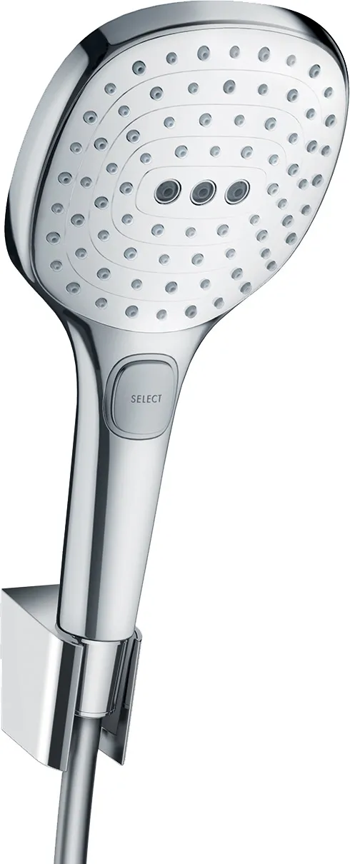Raindance Select E Shower set with holder 120 3jet with shower hose 160 cm