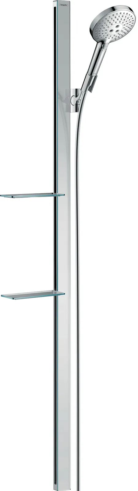 Raindance Select S Shower set 120 3jet with shower bar 150 cm and shelves