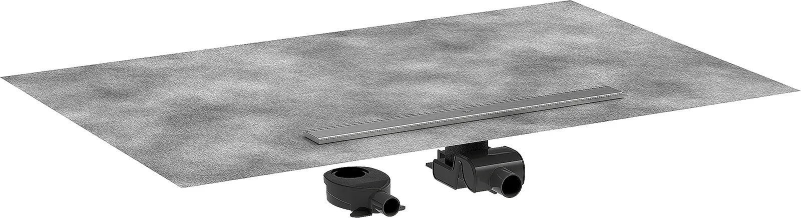 RainDrain Allround Complete set for shower drain 700 for standard/flat installation