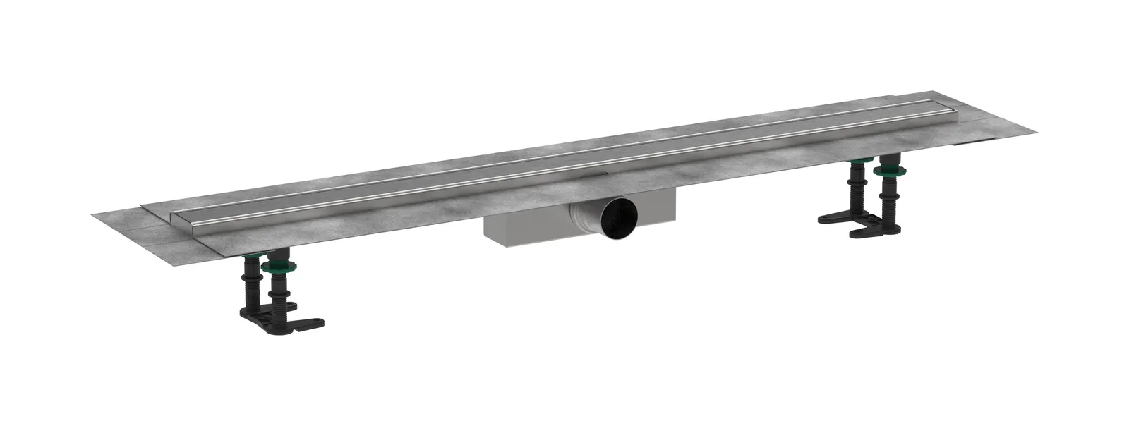 RainDrain Compact Полный комплект душевого трапа 1000 для стандартного монтажа