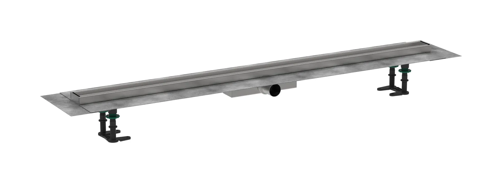 RainDrain Compact Полный комплект душевого трапа 1200 для плоского монтажа