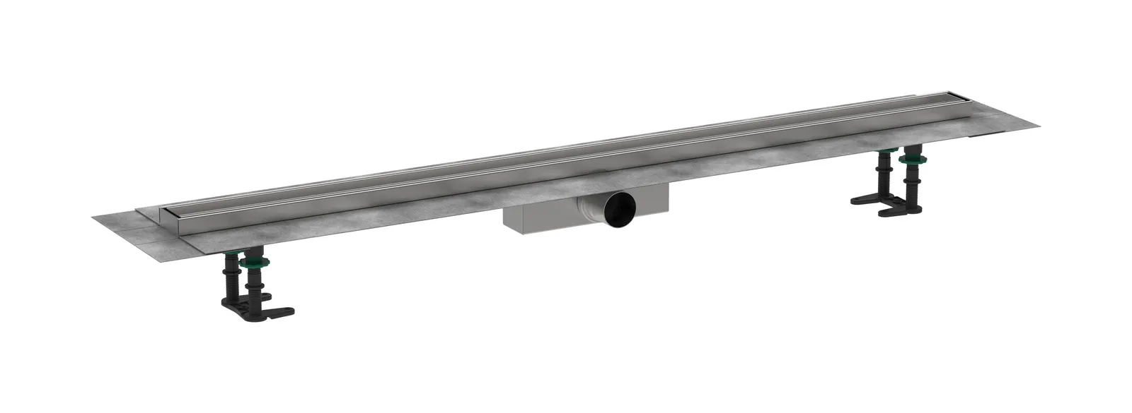 RainDrain Compact Полный комплект душевого трапа 1200 для стандартного монтажа