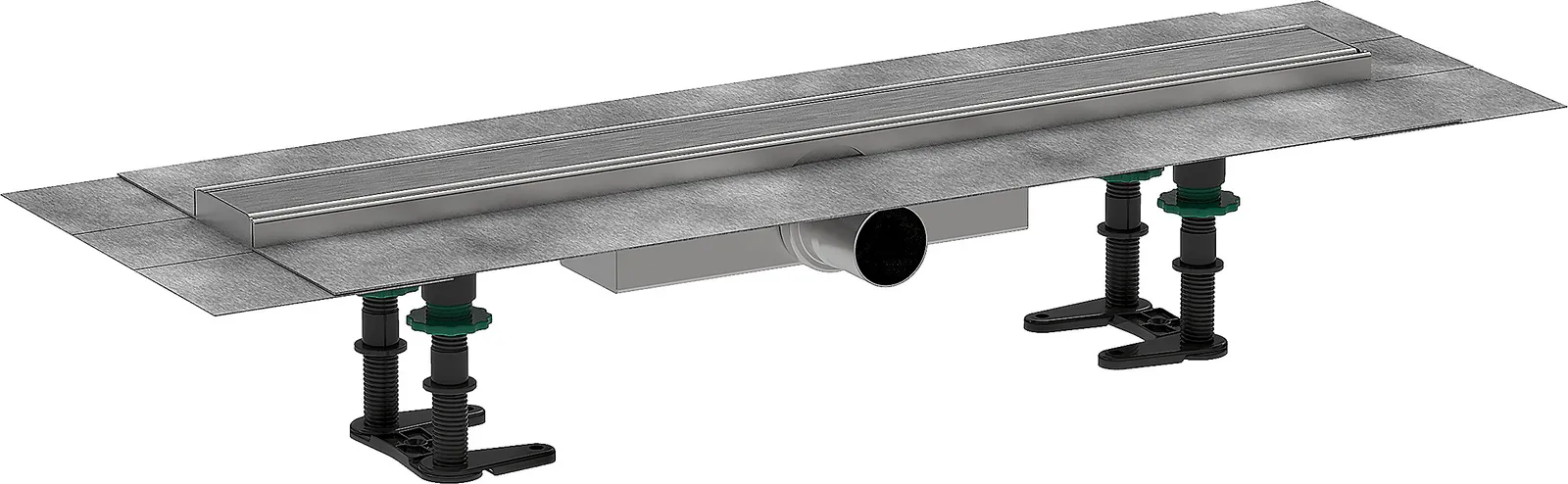 RainDrain Compact Полный комплект душевого трапа 600 комплект для плоского монтажа