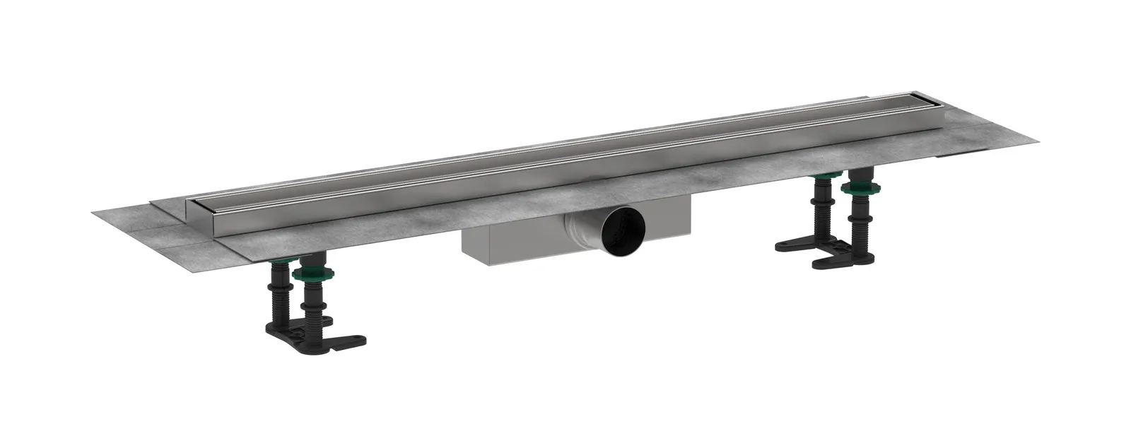 RainDrain Compact Complete set for shower drain 800 for standard installation