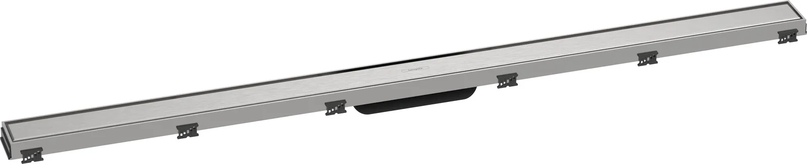 RainDrain Match Finish set for shower channel 1200 with height-adjustable frame