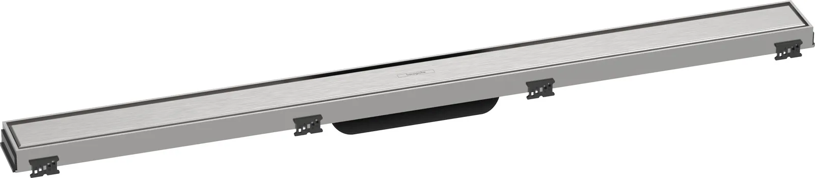 RainDrain Match Finish set for shower channel 900 with height-adjustable frame