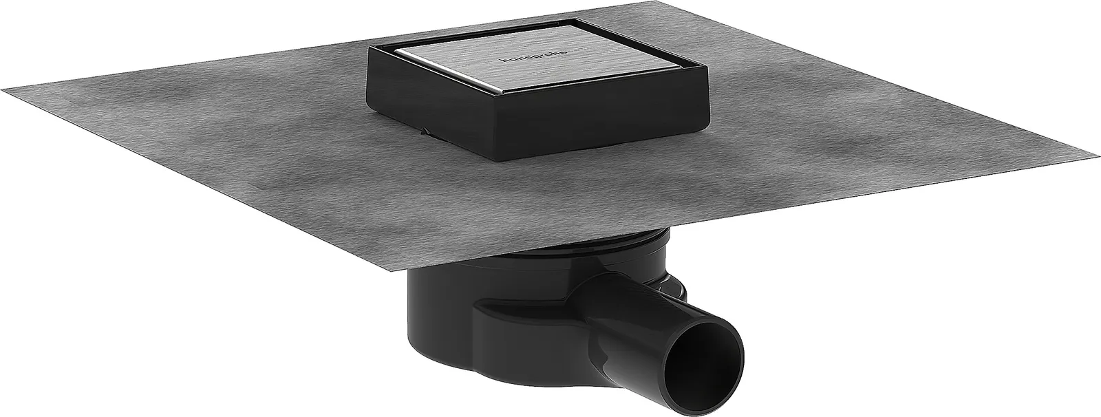 RainDrain Point Полный комплект точечного трапа 100/100 задней крышкой под плитку