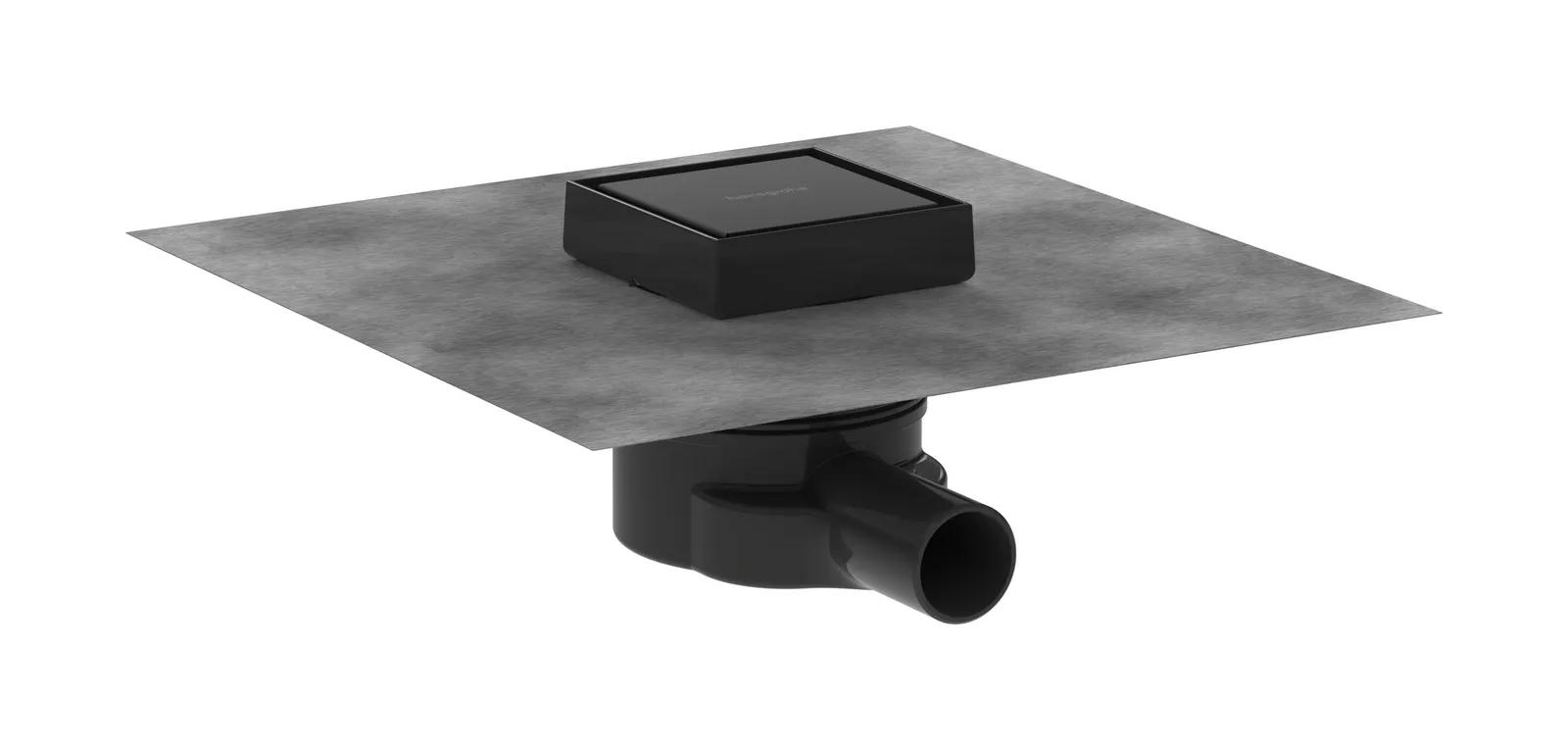 RainDrain Point Полный комплект точечного трапа 100/100 задней крышкой под плитку