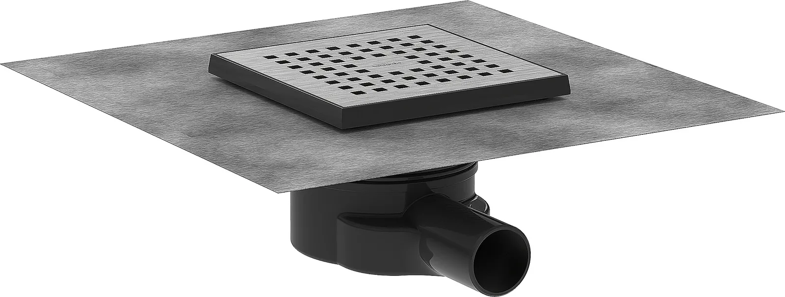 RainDrain Point Полный комплект точечного трапа 150/150