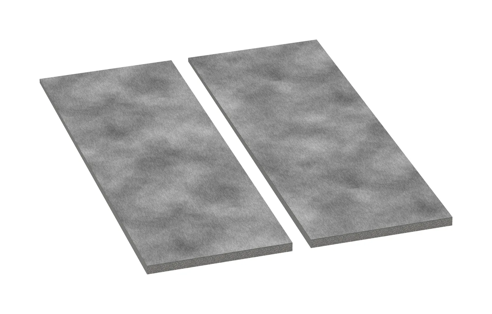 RainDrain Easy Turn slope profile, chap yoki oʻng tomon ulanish, 8 ga 32 mm sozlanadigan