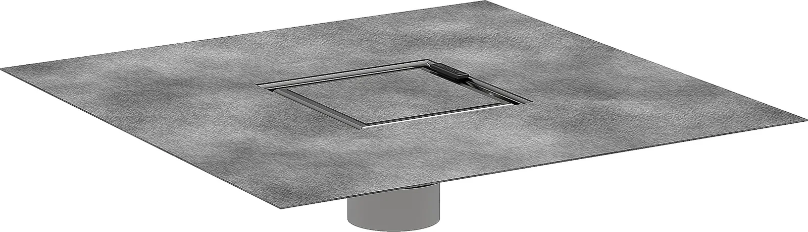 RainDrain Rock Комплект 4"x 4" внешняя часть с скрытой частью