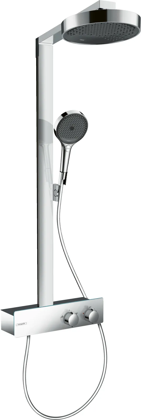 Rainfinity Душевая стойка Showerpipe 250 1jet EcoSmart с ShowerTablet 350
