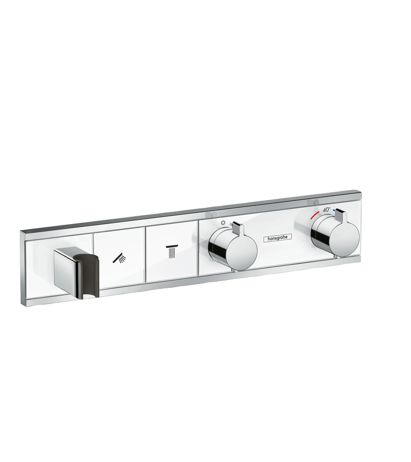 RainSelect Termostat, yashirin montaj uchun, 2 funksiyalar uchun, oʻrnatilgan dush ushlagichi bilan