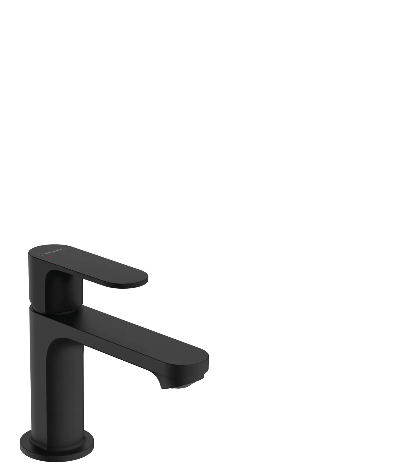 Rebris S Single-lever basin mixer 80 without pop-up waste