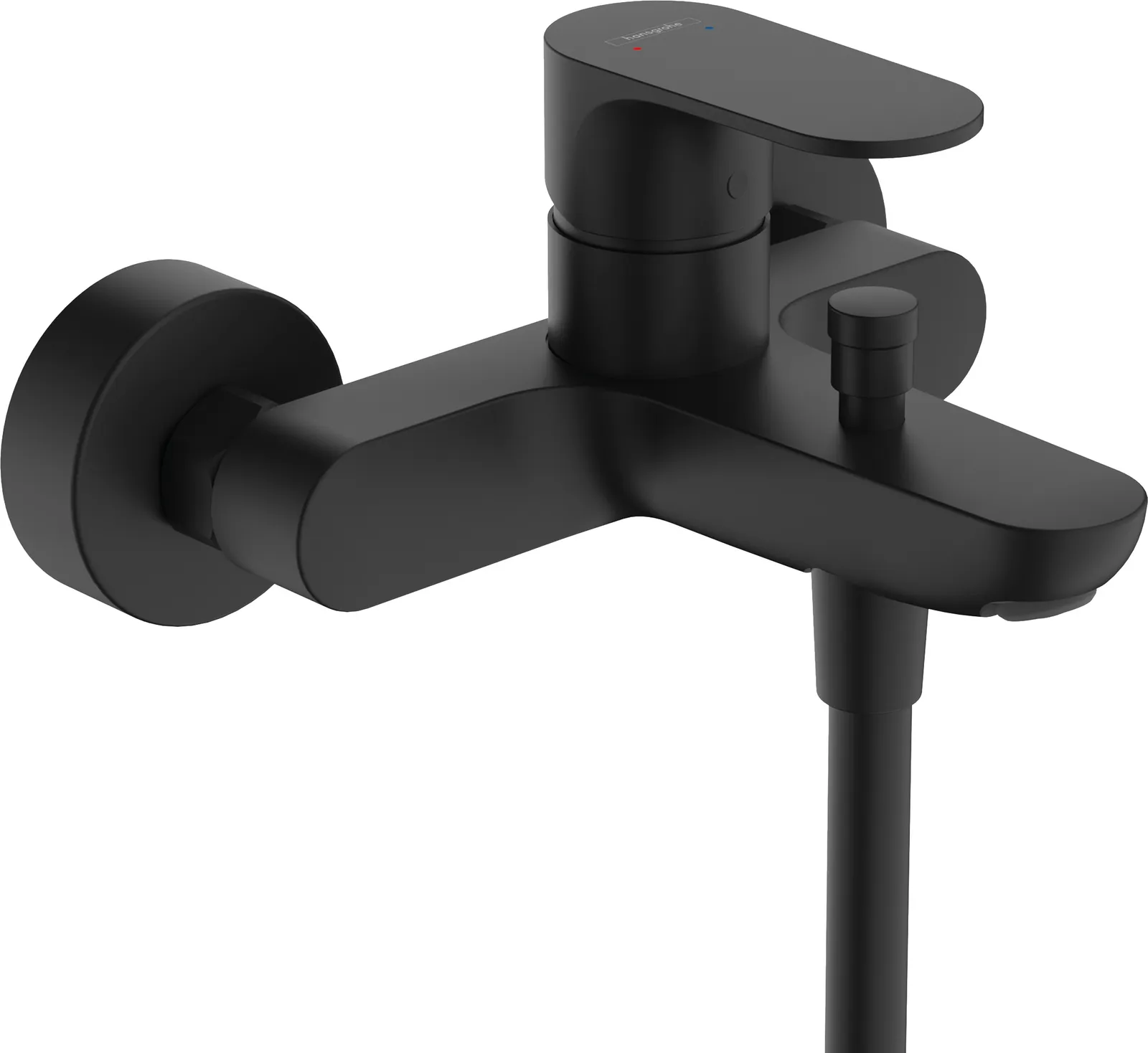 Rebris S Single-lever bath mixer for exposed installation