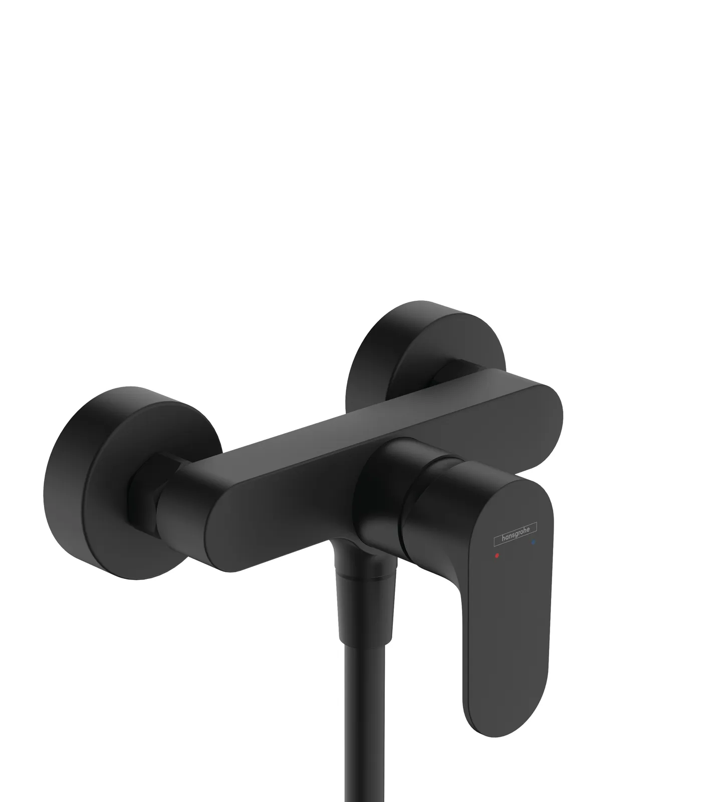 Rebris S Single-lever shower mixer for exposed installation