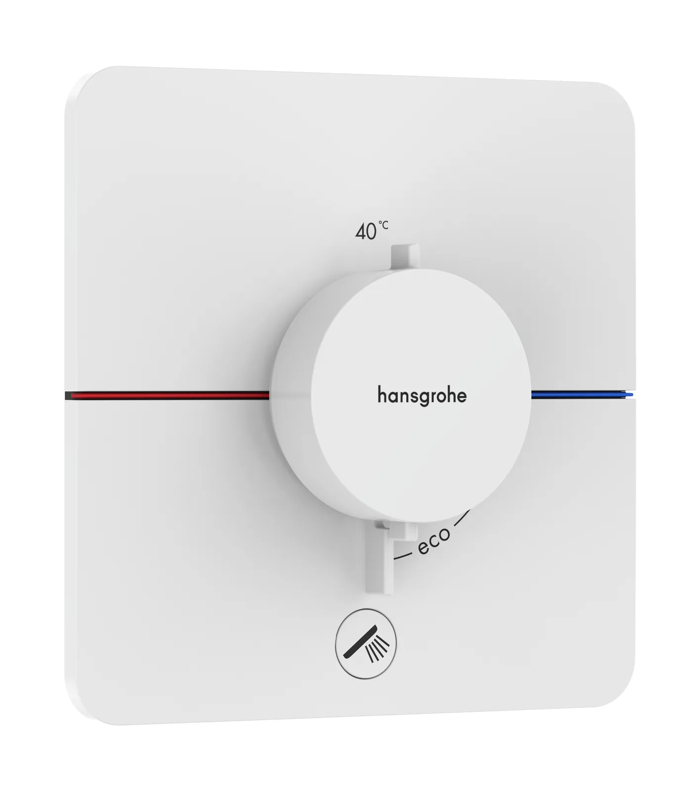 ShowerSelect Comfort Q Termostat, yashirin montaj uchun, 1 funksiya va qoʻshimcha chiqish uchun
