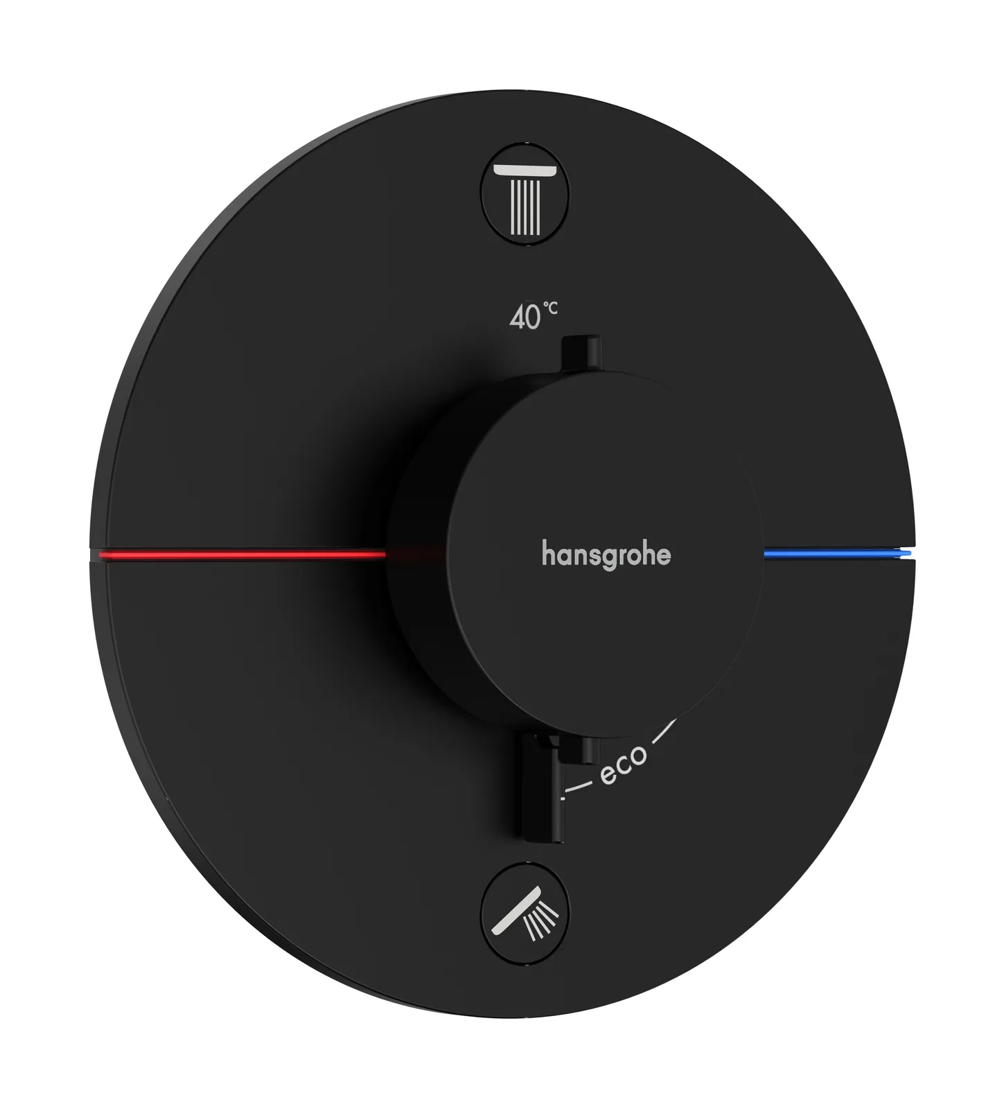 ShowerSelect Comfort S Термостат для скрытого монтажа для 2 функций с встроенной комбинацией безопасности по EN 1717