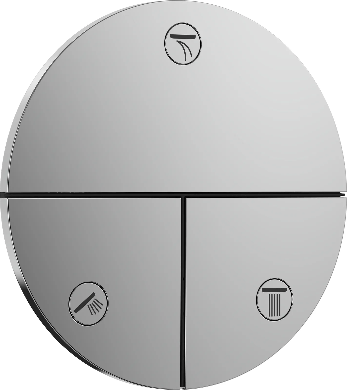 ShowerSelect Comfort S Ventil, yashirin montaj uchun, 3 funksiyalar uchun