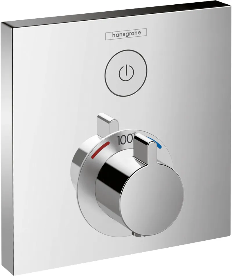 ShowerSelect Termostat, yashirin montaj uchun, 1 funksiya uchun