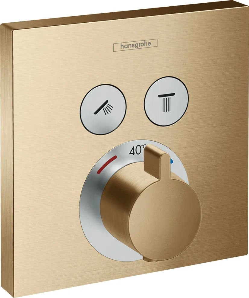 ShowerSelect Termostat, yashirin montaj uchun, 2 funksiyalar uchun