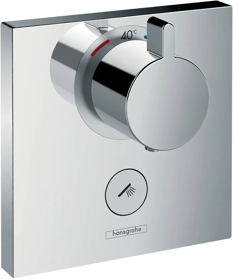 ShowerSelect Термостат HighFlow для скрытого монтажа для 1 функции и дополнительного выхода