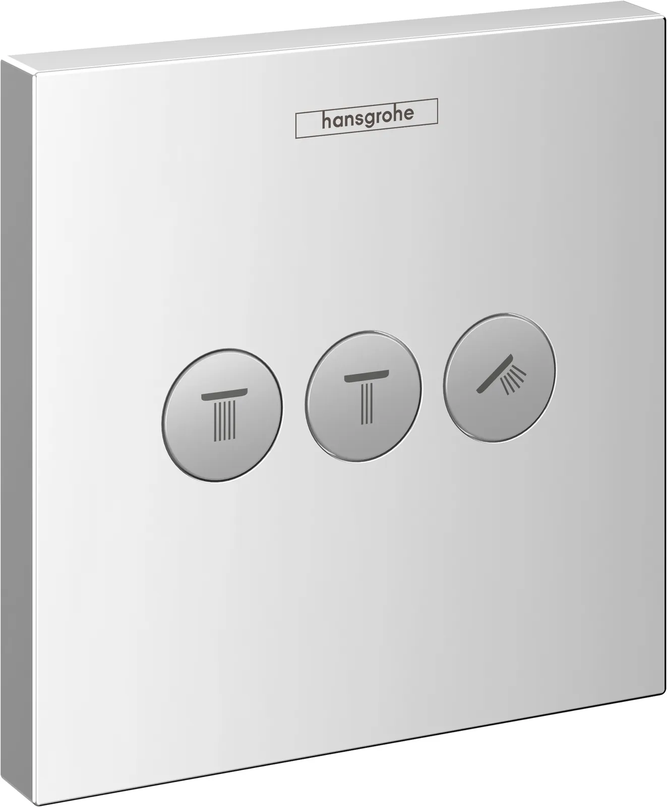 ShowerSelect Concealed stop valve for 3 functions