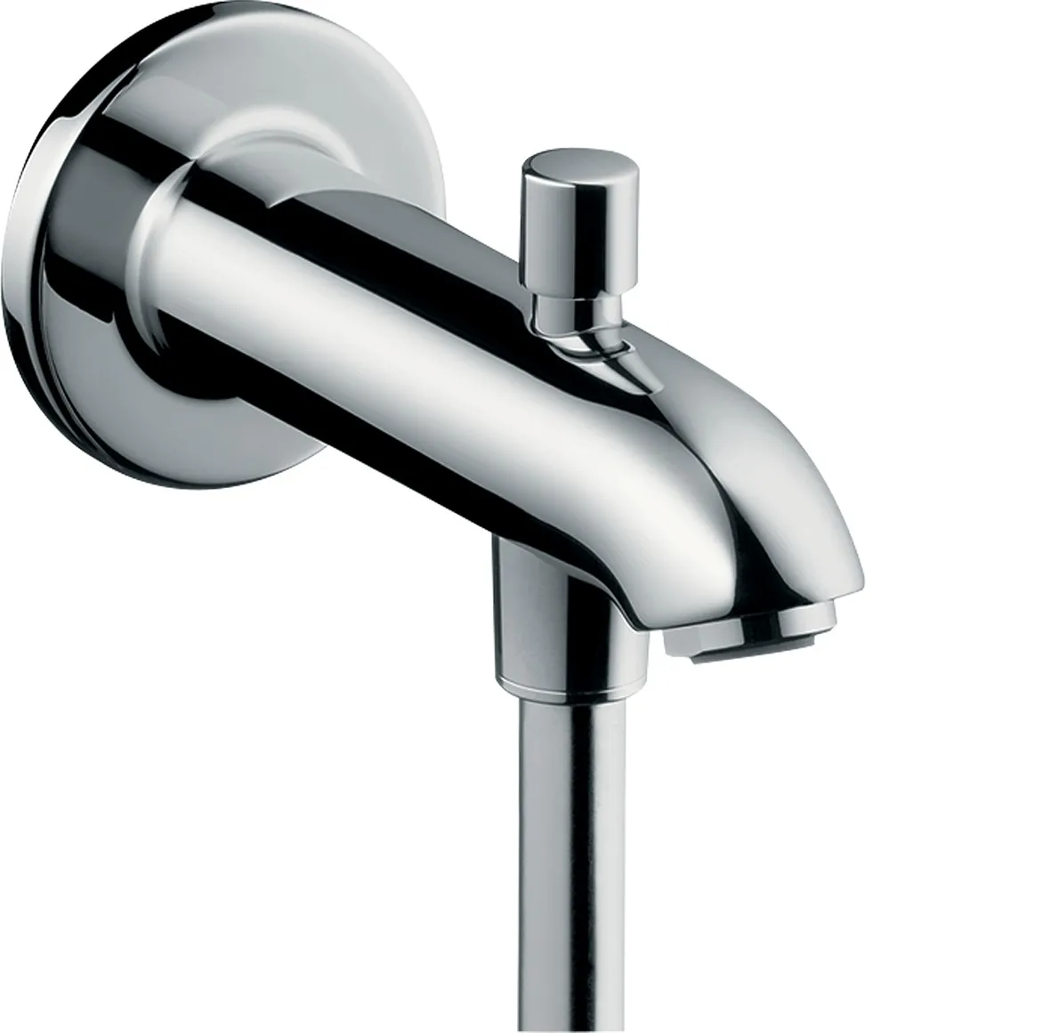 Bath spout 15.2 cm with flow diverter