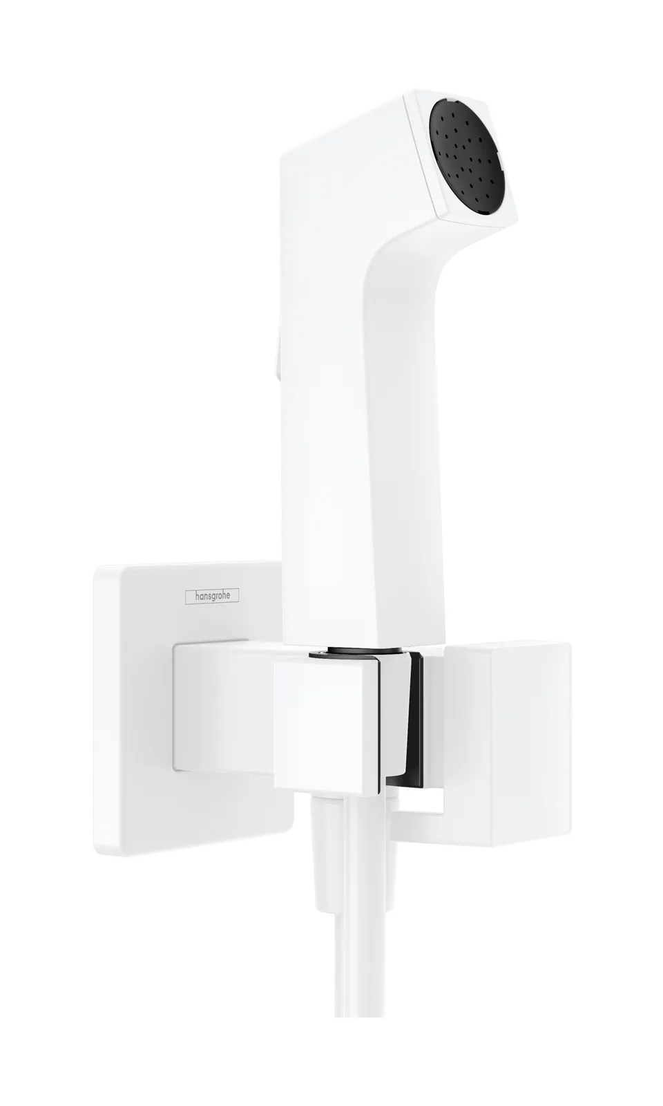 Hygiene shower 1jet E EcoSmart for warm water with shower holder and shower hose 125 cm