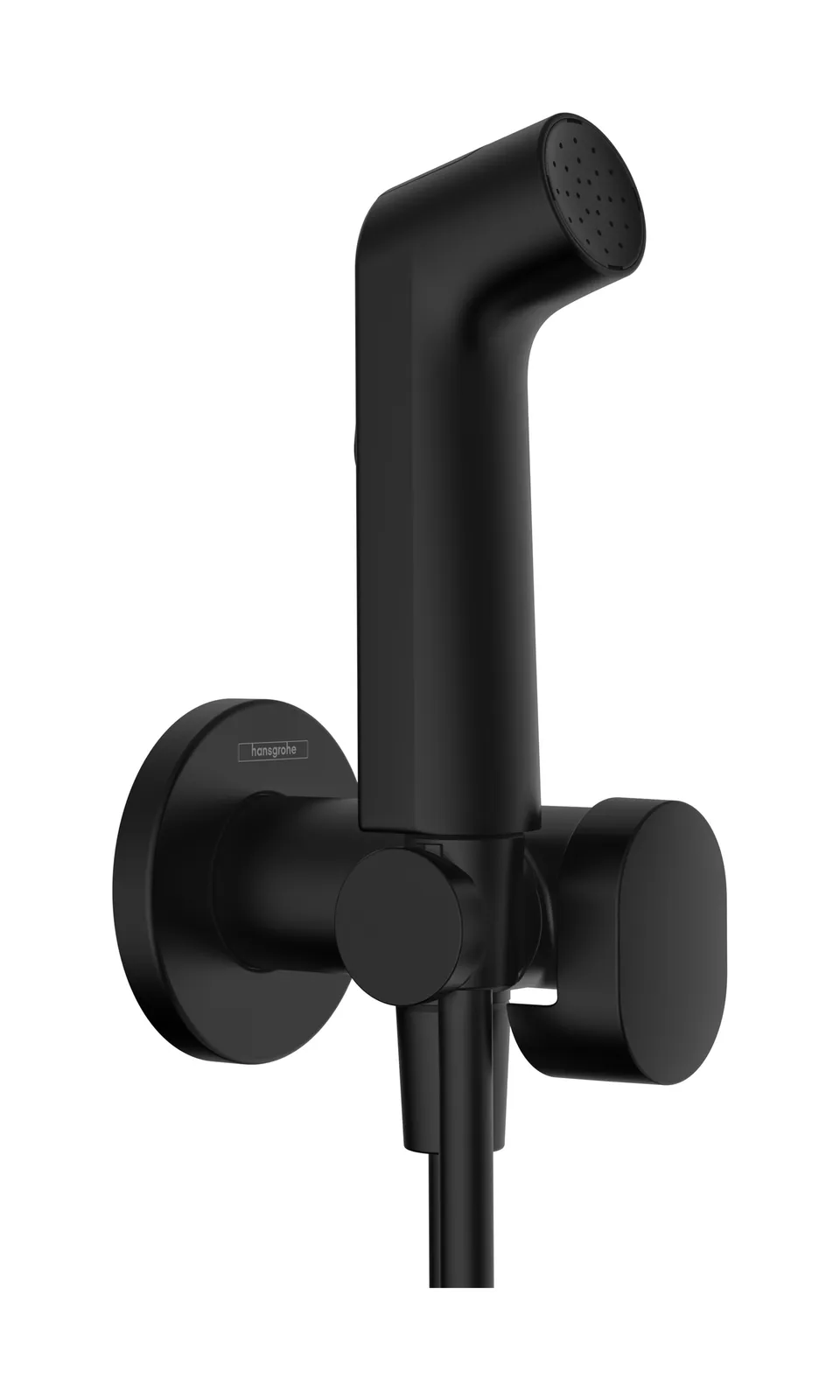 Hygiene shower 1jet S EcoSmart for warm water with shower holder and shower hose 125 cm