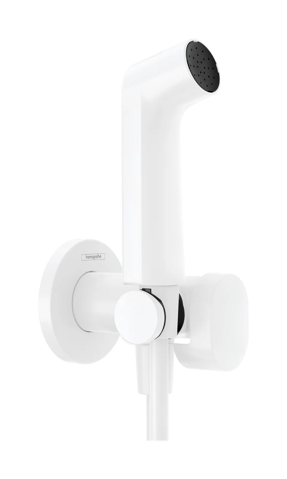 Hygiene shower 1jet S EcoSmart for warm water with shower holder and shower hose 125 cm