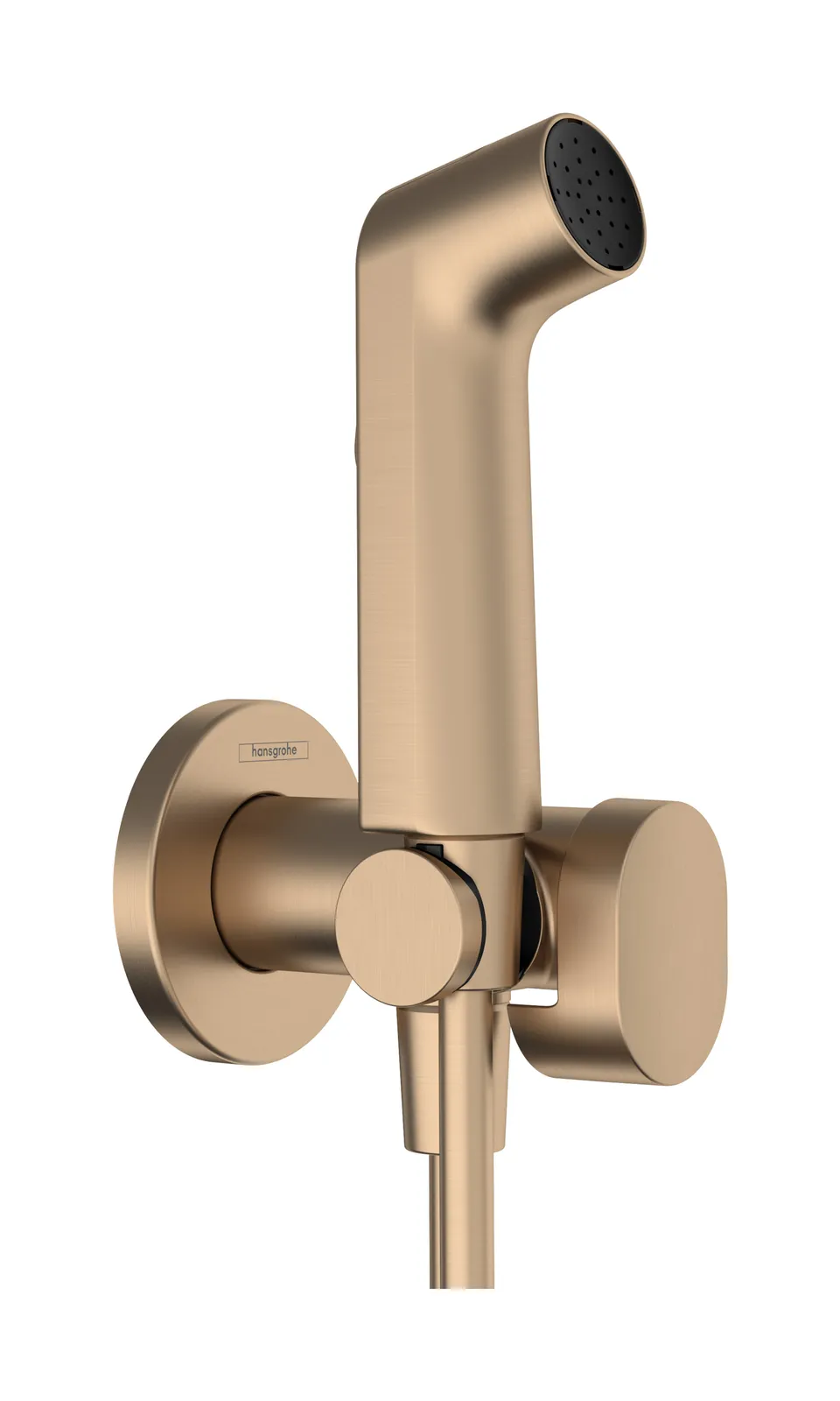 Hygiene shower 1jet S EcoSmart for warm water with shower holder and shower hose 125 cm