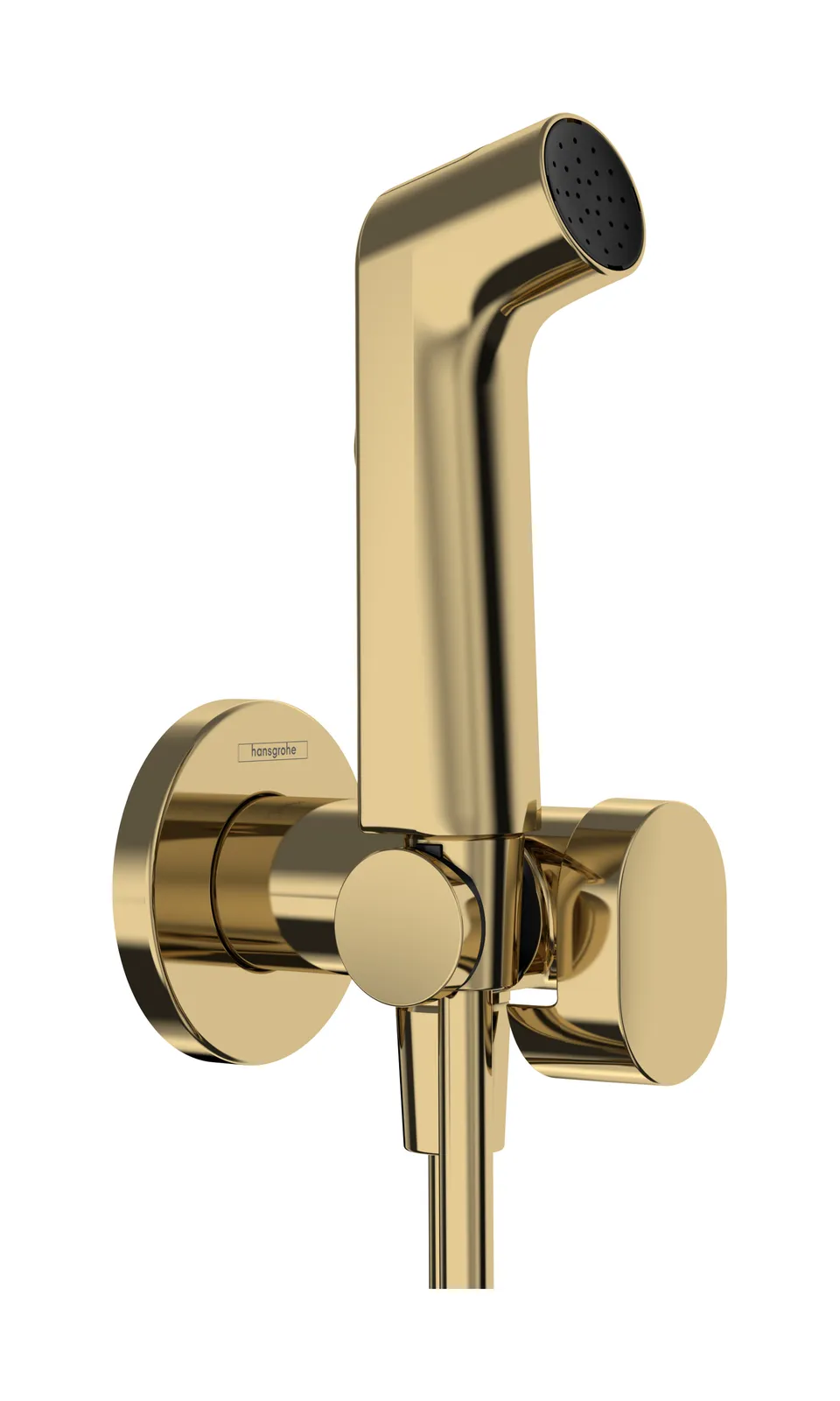 Hygiene shower 1jet S EcoSmart for warm water with shower holder and shower hose 125 cm