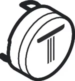 Symbol showerhead Rain малый