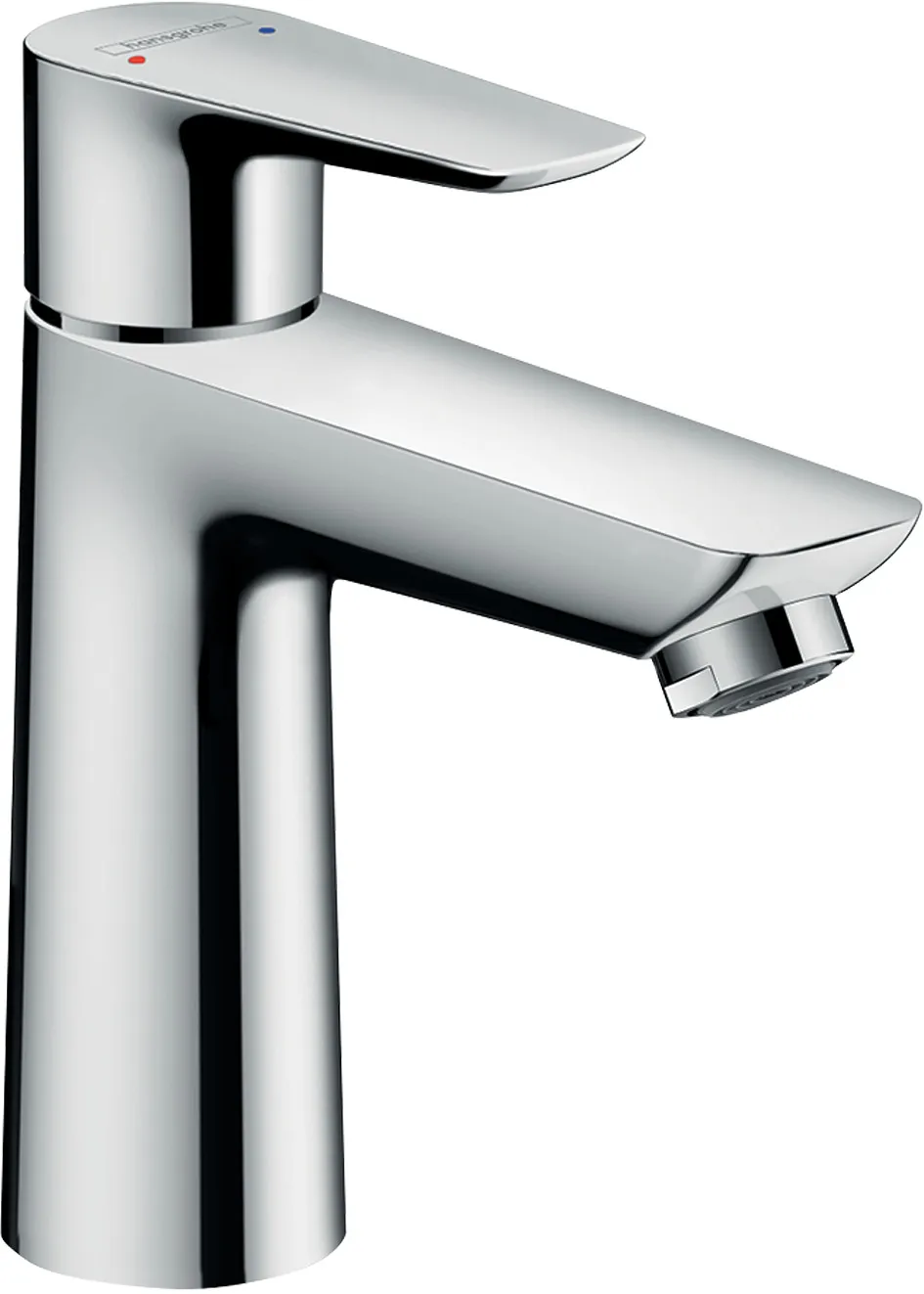 Talis E Single-lever basin mixer 110 with pop-up waste push-open