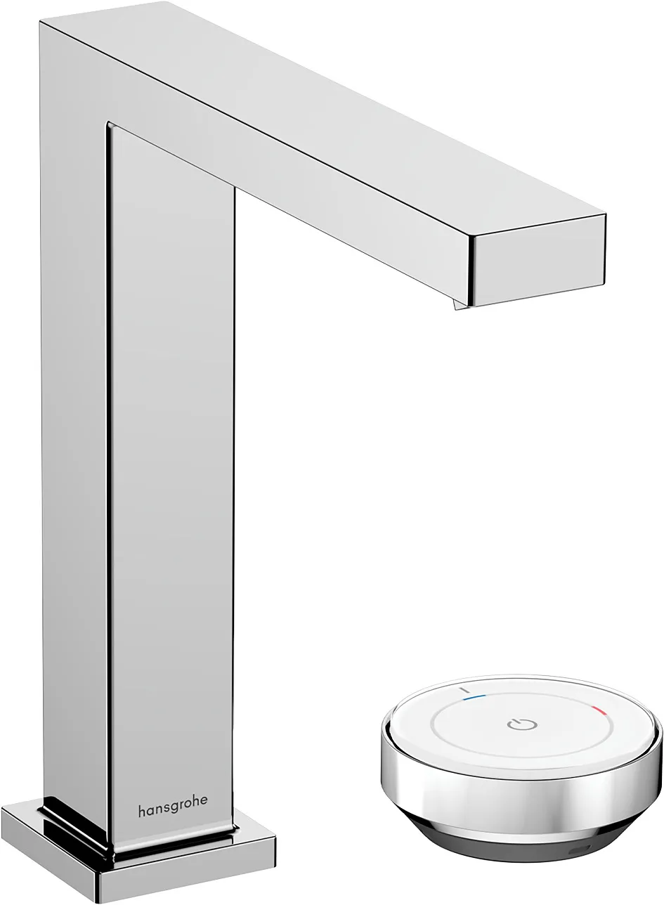 Tecturis E Смеситель для раковины 150 CoolStart EcoSmart+ на 2 отверстия с донным клапаном