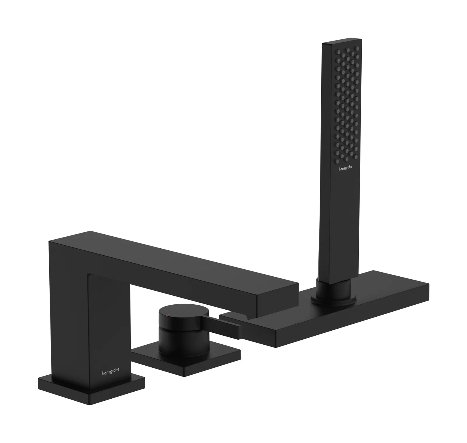 Tecturis E Однорычажный смеситель на борт ванны на 3 отверстия с sBox