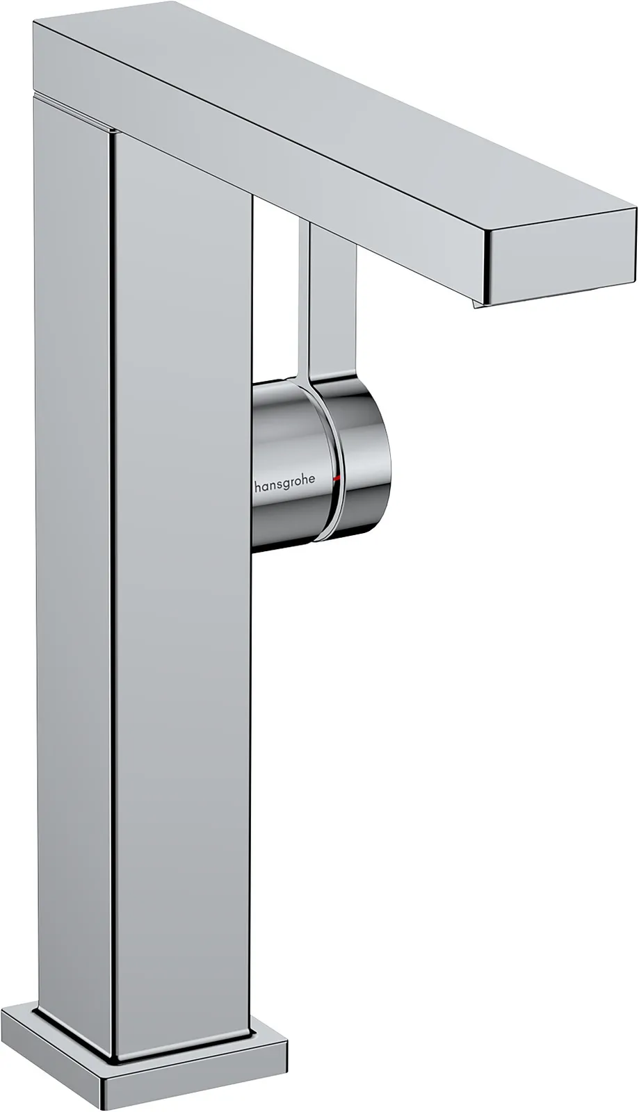 Tecturis E Bir dastali lavabo aralashtirgichi 210 Fine CoolStart, buriladigan joʻmrak va push-open drenaj klapani bilan