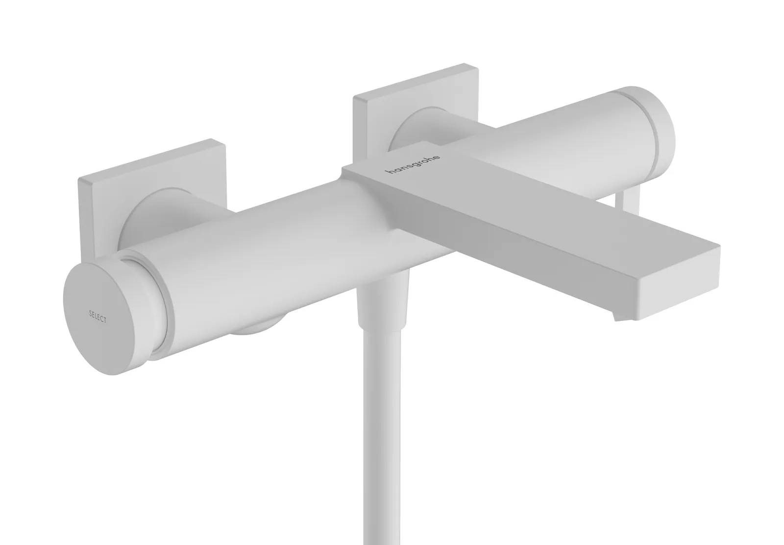 Tecturis E Single-lever bath mixer for exposed installation