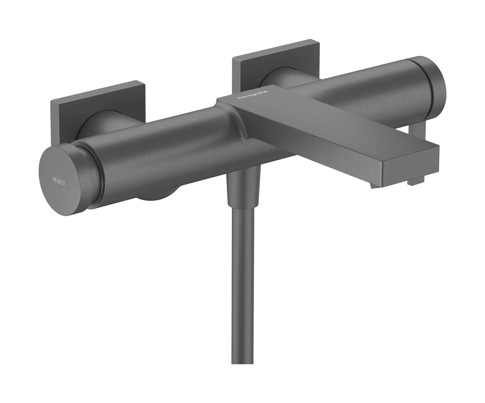 Tecturis E Single-lever bath mixer for exposed installation