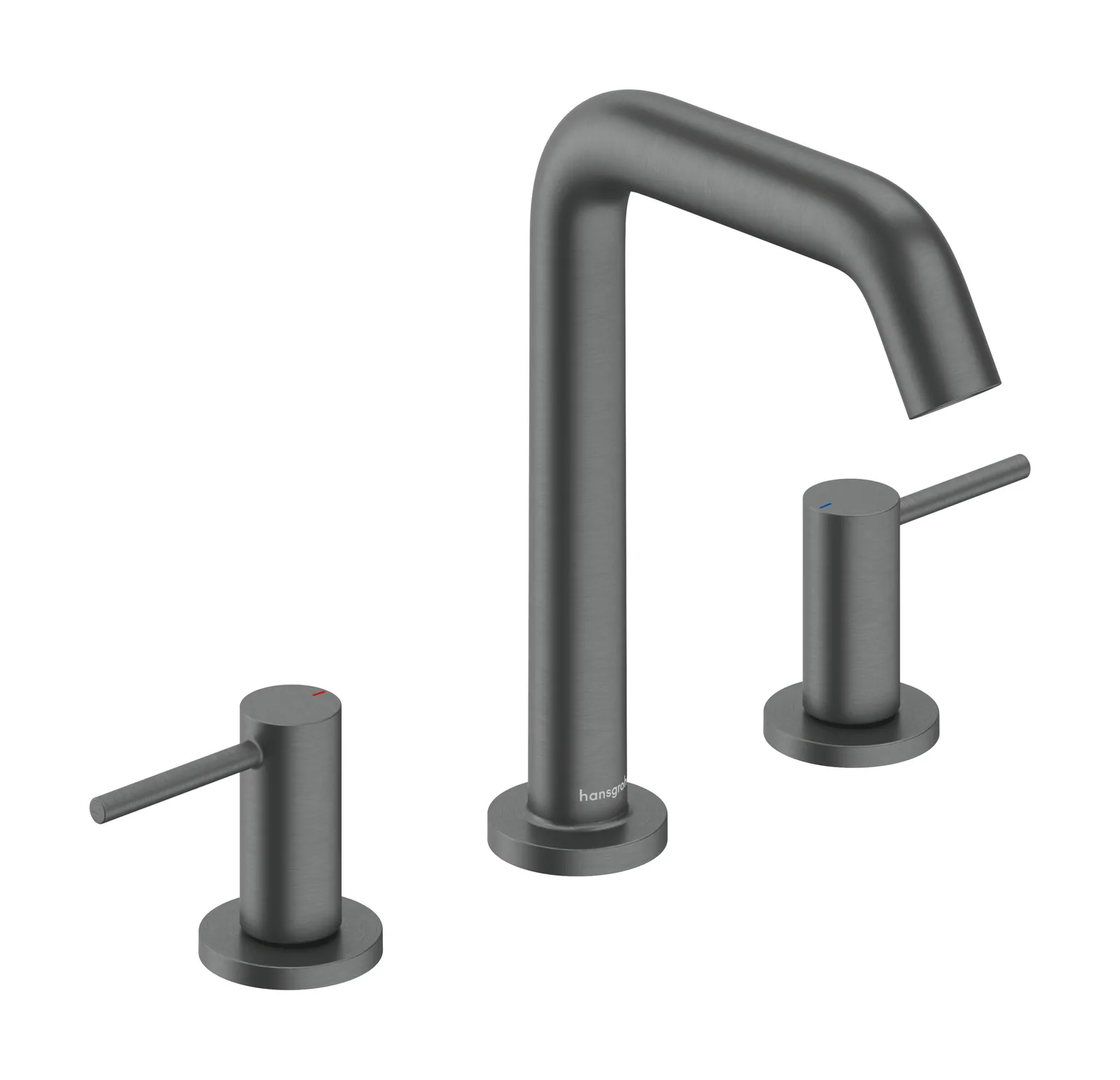 Tecturis S 3 teshikli lavabo aralashtirgichi 150 EcoSmart+, push-open drenaj klapani bilan