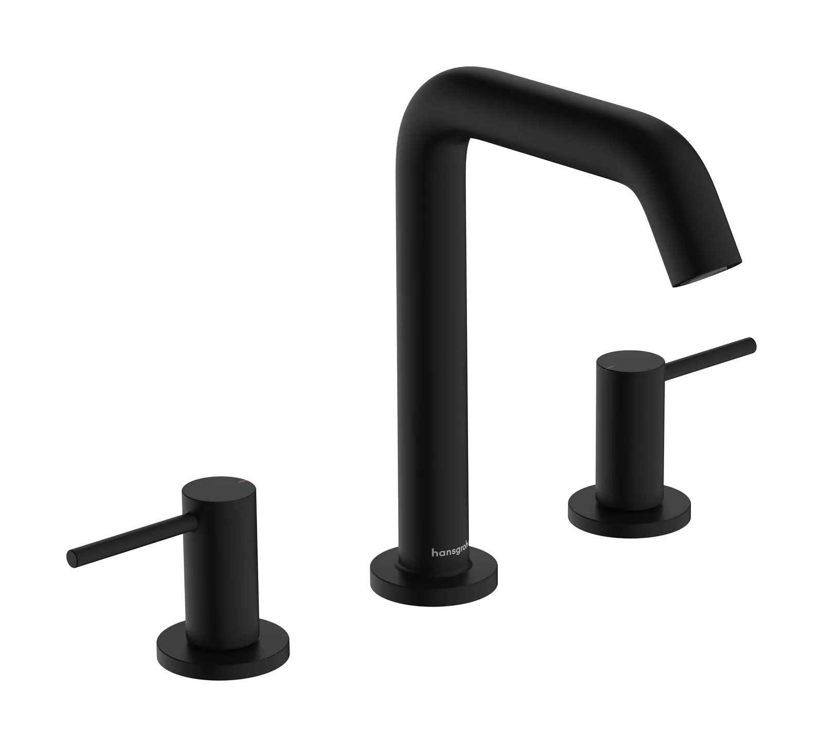 Tecturis S 3 teshikli lavabo aralashtirgichi 150, push open trap bilan