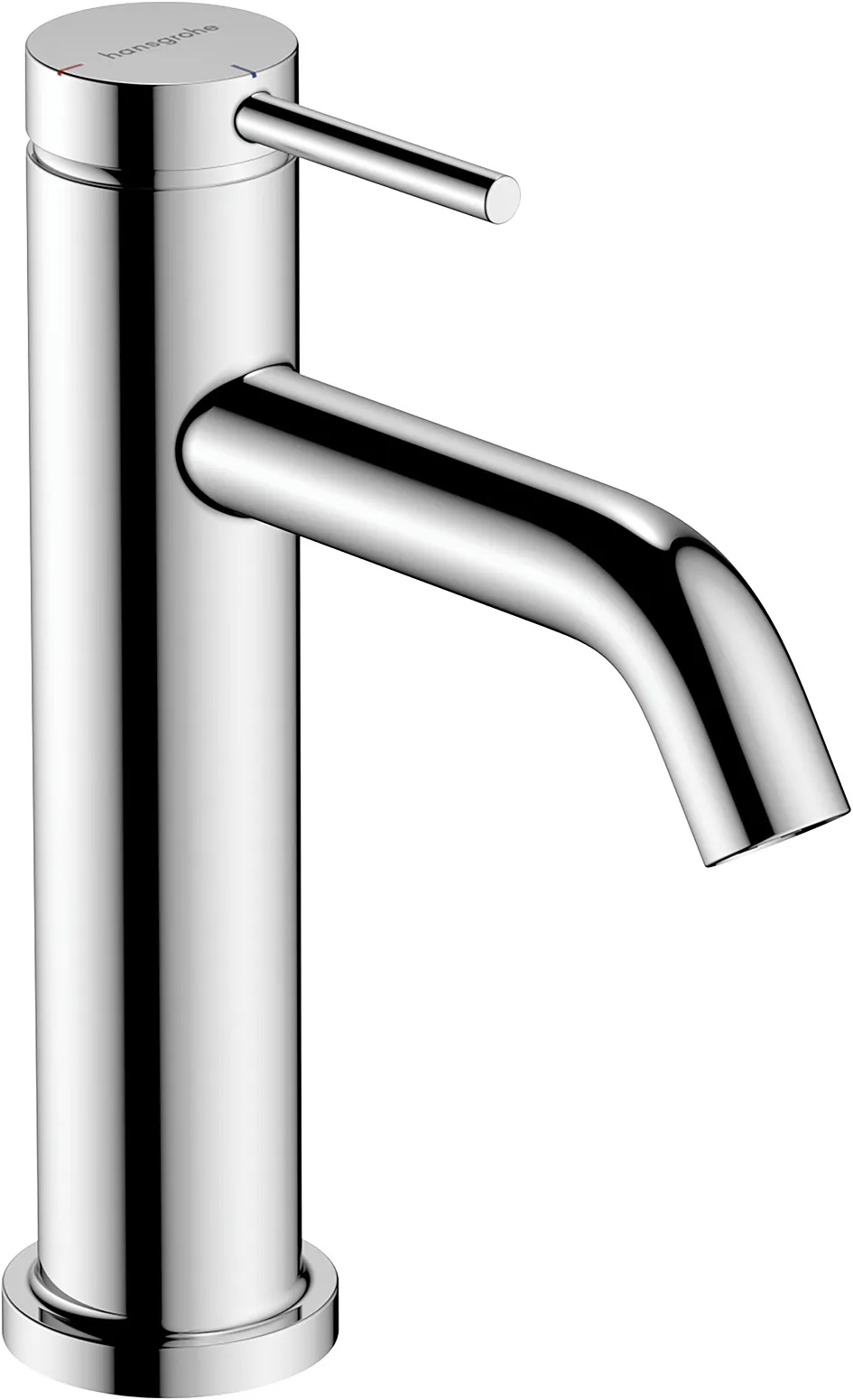 Tecturis S Bir dastali lavabo aralashtirgichi 110 CoolStart, push-open drenaj klapani bilan