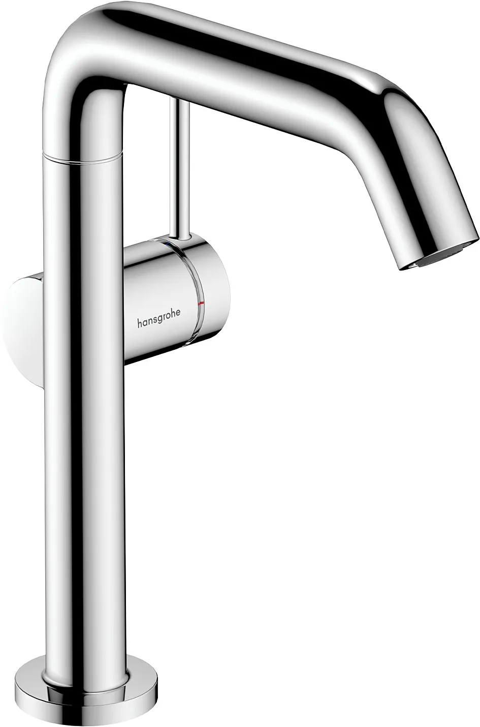 Tecturis S Однорычажный смеситель для раковины 210 Fine CoolStart с поворотным изливом и донным клапаном push-open