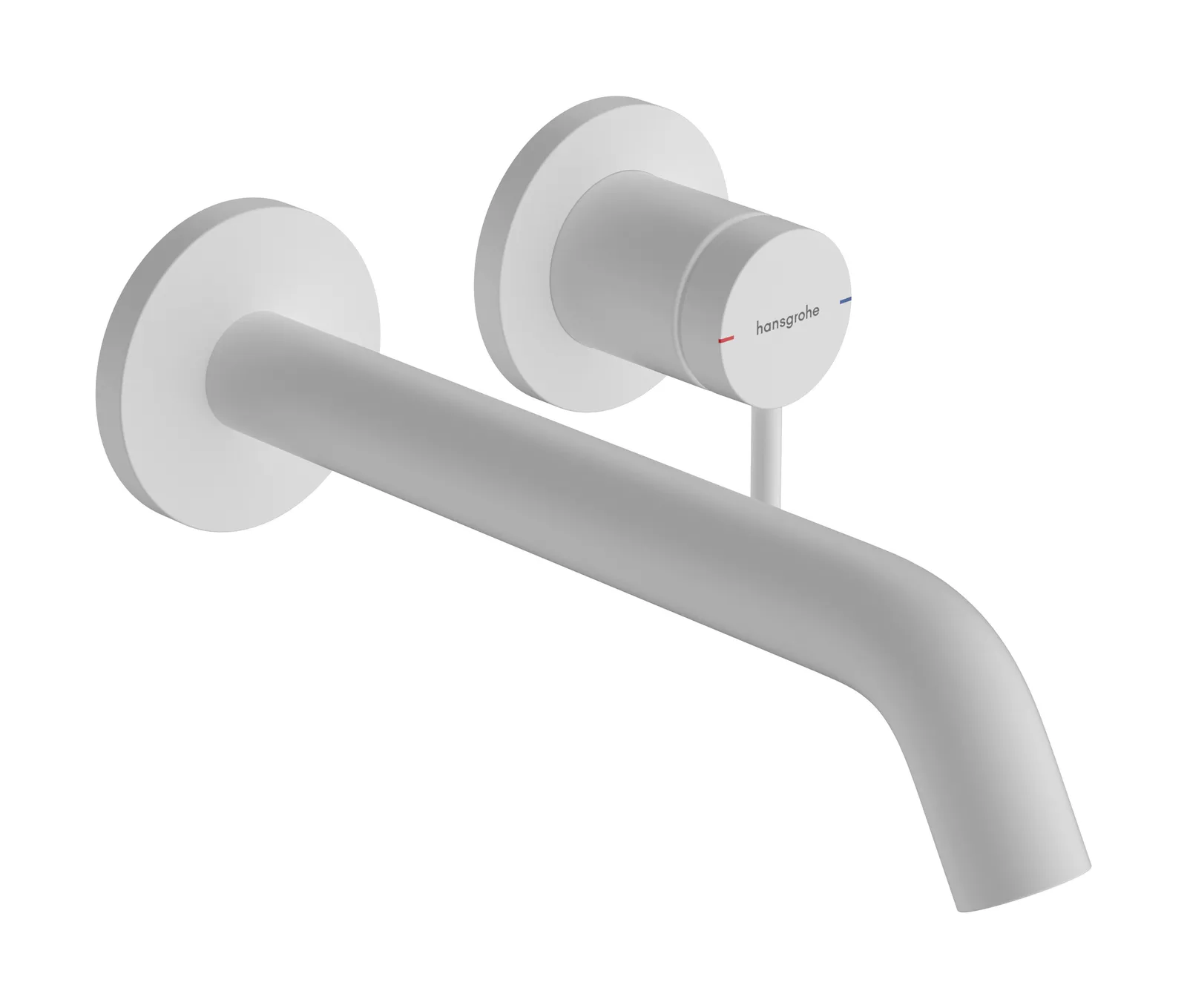 Tecturis S Bir dastali lavabo aralashtirgichi, yashirin montaj, devorga EcoSmart+ uchun, joʻmrak 22 bilan, 5 sm