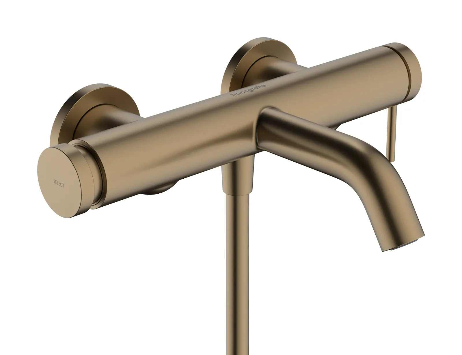 Tecturis S Single-lever bath mixer for exposed installation